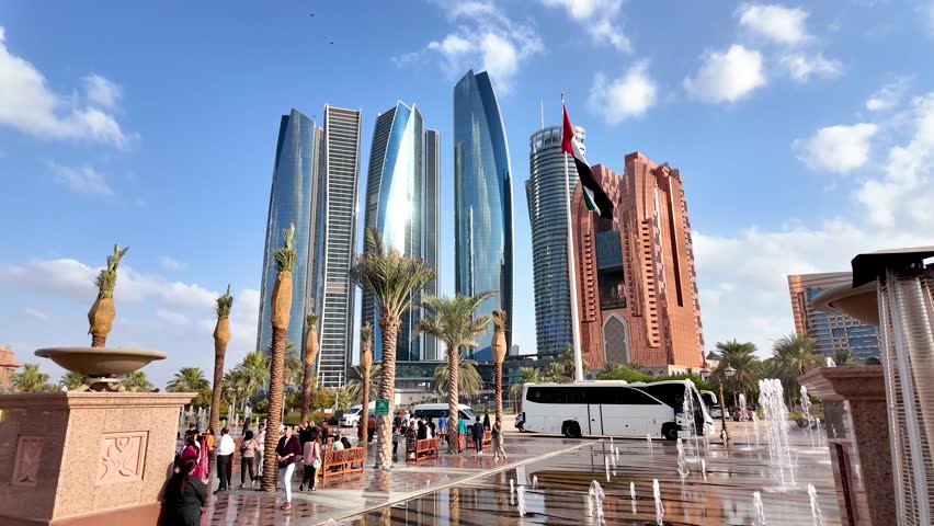 Etihad Towers Abu Dhabi – Modern Skyscrapers and Iconic Landmark Architecture in UAE