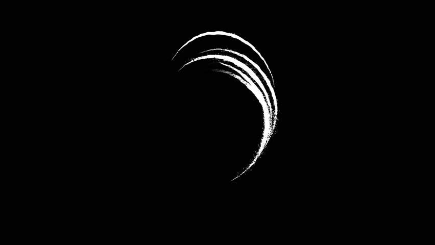 Cartoon 2d animation of wind flowing on the ground, vortex of air flow on green background chromakey, seamless loop of swirling wind, abstract animation of light breeze, Wind Blow Path Animation