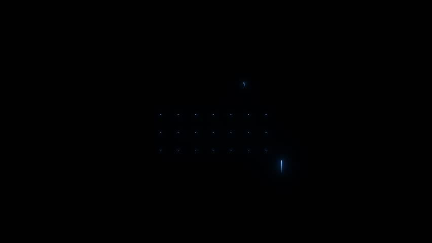 shopping mall icon animation video. 