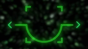 SAAS – Software as a Service concept with Futuristic glowing HUD element. New futuristic system technology background data protection concept glowing animation. - Powered by Shutterstock - Get 15% off with code: PIKWIZARD15