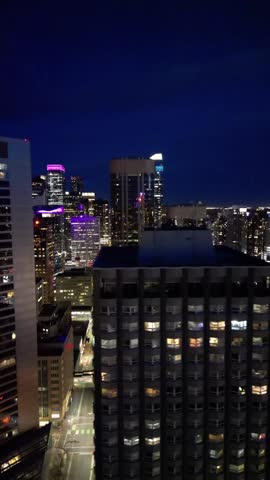 Aerial photography of Calgary at dusk , drone photography. Focusing on cityscapes of urban architecture. Canada, Alberta, Calgary
Eligible for Editorial Use.
