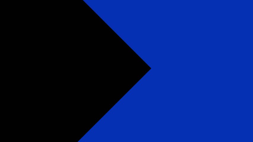 Layered right-pointing arrows in gradient blue tones on black background with white navigation icons, ideal for UI carousels, transitions, presentations, and directional design