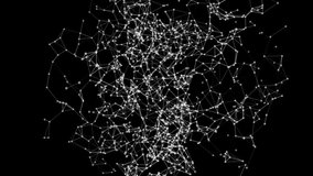 Algorithm of connected lines exploring science behind neural networks. Connected lines in wireframe design modern and abstract technology background - Powered by Shutterstock - Get 15% off with code: PIKWIZARD15