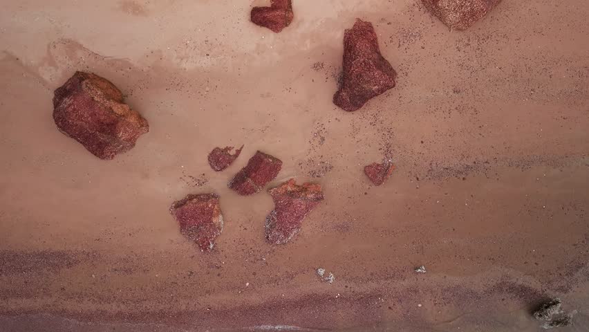 Red cliff in the south of Thailand