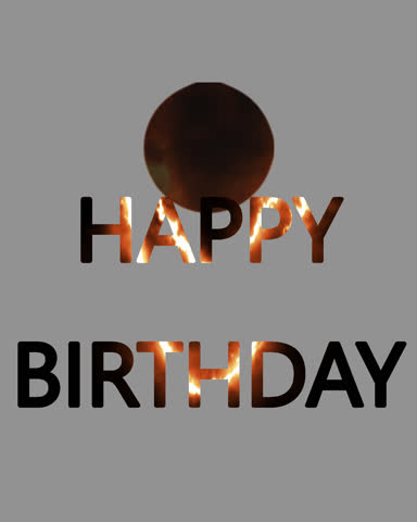 happy birthday loop animation- 1080x1350 Alfa channel