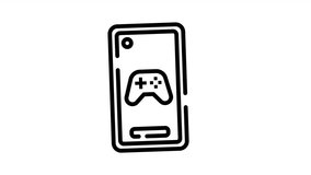 Mobile Gaming Icon: Smartphone with Game Controller Illustration - Powered by Shutterstock - Get 15% off with code: PIKWIZARD15