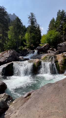 Waterfall neat The Pont d