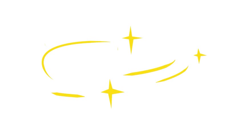 Cartoon dizzy effect _stars move around and above the head_knockout_ looped with transparent background. stars icon animation.
