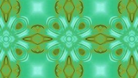 Animated mandala overlay Repeating pattern of green swirls and diamond shapes, great for backgrounds, textiles, and digital designs. Texture design with vibrant elements. - Powered by Shutterstock - Get 15% off with code: PIKWIZARD15
