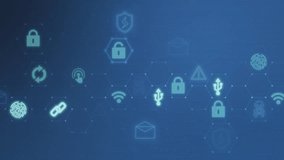 This video showcases the importance of cyber security, digital data protection, network safety, and privacy in today's technology-driven world. Stay safe online! - Powered by Shutterstock - Get 15% off with code: PIKWIZARD15