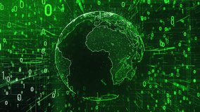 explore a digital world with binary code, data visualization, and global connectivity. a futuristic tech background for your creative projects. Ideal for tech videos. - Powered by Shutterstock - Get 15% off with code: PIKWIZARD15