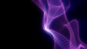 Soft purple light structures bend and curve across a black background, forming minimal yet intricate flowing digital waves - Powered by Shutterstock - Get 15% off with code: PIKWIZARD15