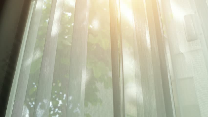 Opening the curtains to let in natural sunlight fills the room with warmth and brightness, supporting a healthy, cheerful home environment that enhances both mood and overall well-being.
