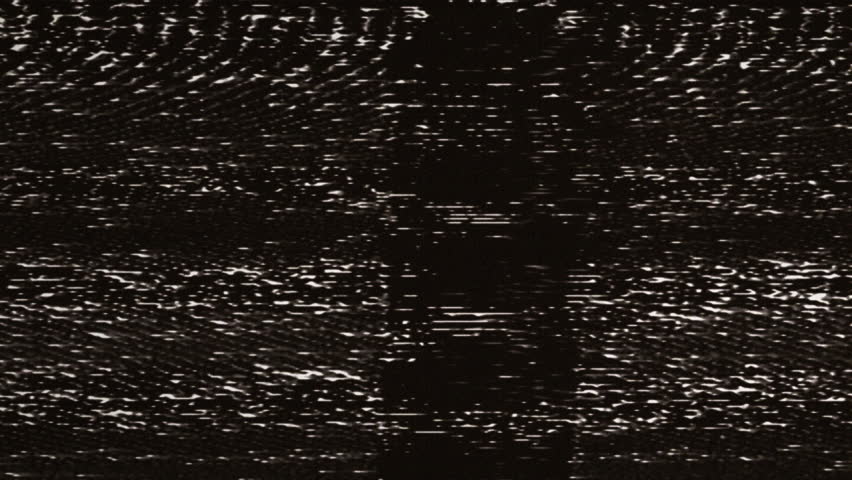 Randomly changing CRT TV snow, noise, analog, VHS, CRT, retro, old, TV, horror, eerie