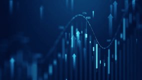 Futuristic digital growth concept with glowing arrows and financial graph, symbolizing innovation, technology, and business success. - Powered by Shutterstock - Get 15% off with code: PIKWIZARD15