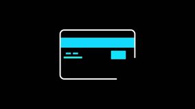 Secure payment with credit card concept on the transparent background. Representing digital wallet technology, fintech innovation, and mobile finance in a modern cashless economy. 4k video animation. - Powered by Shutterstock - Get 15% off with code: PIKWIZARD15