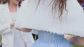 High school graduates dancing on prom, waltz and classical ball dance in dresses and suits on school graduation party, girls and boys classical ballroom dancers, couples dance quadrille and polonaise - Powered by Shutterstock - Get 15% off with code: PIKWIZARD15