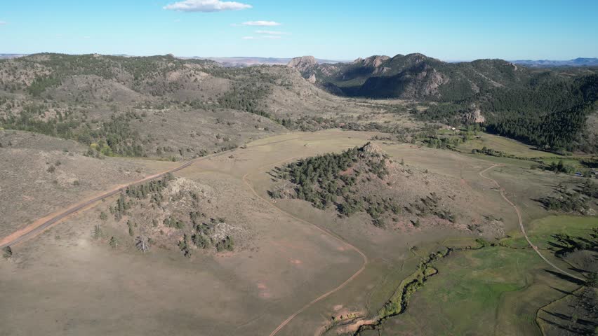 Northern Colorado near the Wyoming border