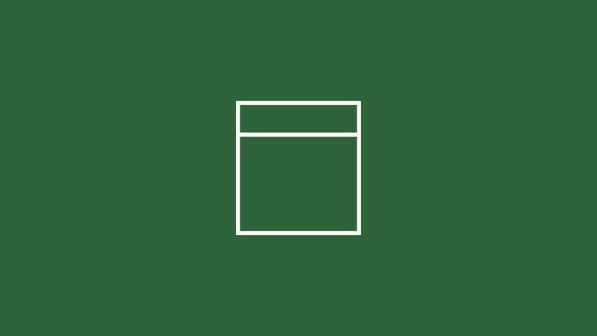 10 january calendar icon animation. Boost your productivity and impress clients with this sophisticated calendar animation. Date, day and month.4k video