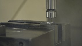 The CNC milling machine finish cut the mold parts by solid ball nose end mill tool. The high precision mold manufacturing process by machining center. - Powered by Shutterstock - Get 15% off with code: PIKWIZARD15