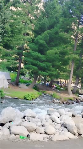 Water Flowing From Mountain Sides || Natural Beautiful Scenes 