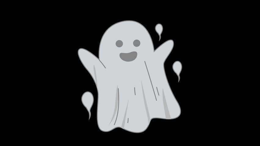 Ghost motion graphic for 404 page, adding fun and motion to web and app projects.