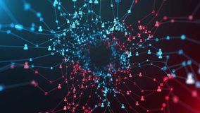 Information technology networks displaying global communication systems - Powered by Shutterstock - Get 15% off with code: PIKWIZARD15