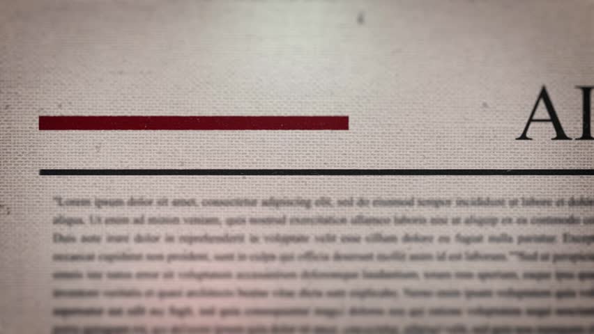 AI-Powered Assistants Dominate Offices newspaper-style headline titles