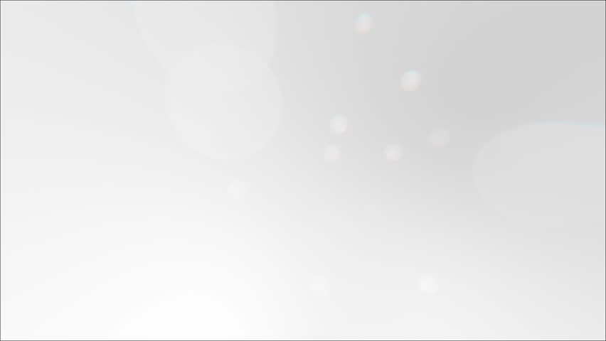 White bokeh motion graphic plain background with glowing blur and elegant abstract light leak design