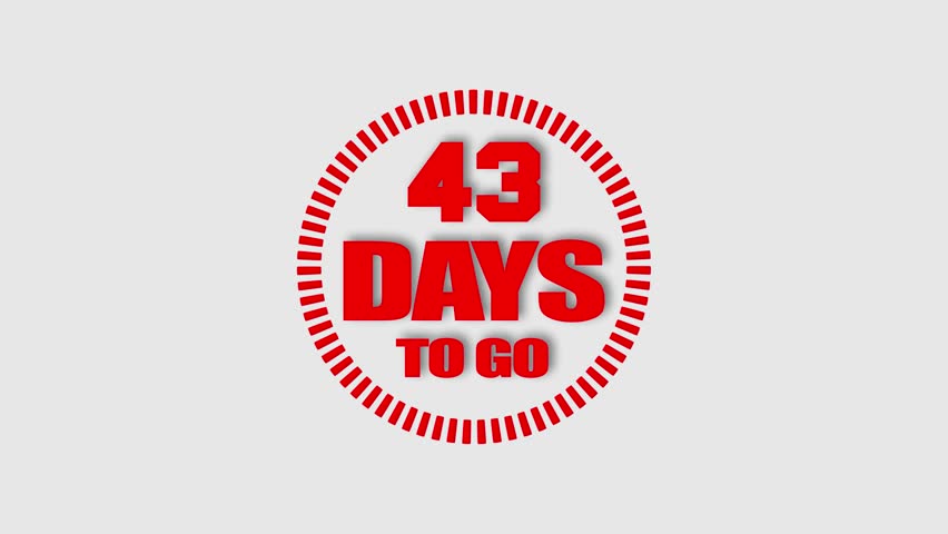 Just 43 days left, countdown builds anticipation with promotions, exclusive offers and announcements