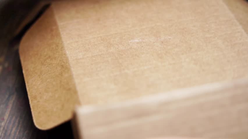 Stamping logo on packaging box