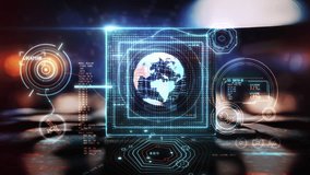 Artificial intelligence processing global data flow in futuristic hologram - Powered by Shutterstock - Get 15% off with code: PIKWIZARD15