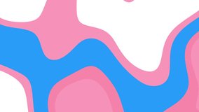 This fluid, organic background animation features the colors of the pride flag, perfect for inclusivity and diversity themes. The abstract shapes and soft hues create a visually appealing  - Powered by Shutterstock - Get 15% off with code: PIKWIZARD15