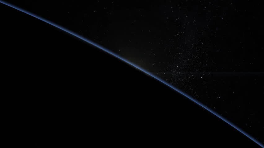 Space Earth Sunrise Lights Earth
