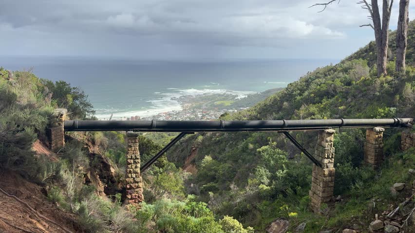 Scenic views of Cape Town’s Camps Bay and Atlantic seaboard.