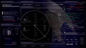 Planet HUD out of space 2GFX map Technology infographic elements appearing Sci Fi 2D texture. User Interface data display. - Powered by Shutterstock - Get 15% off with code: PIKWIZARD15