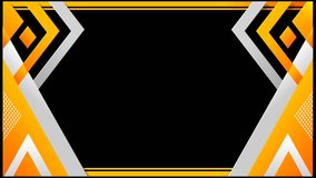 frame lines yellow and orange alpha channel background - Powered by Shutterstock - Get 15% off with code: PIKWIZARD15