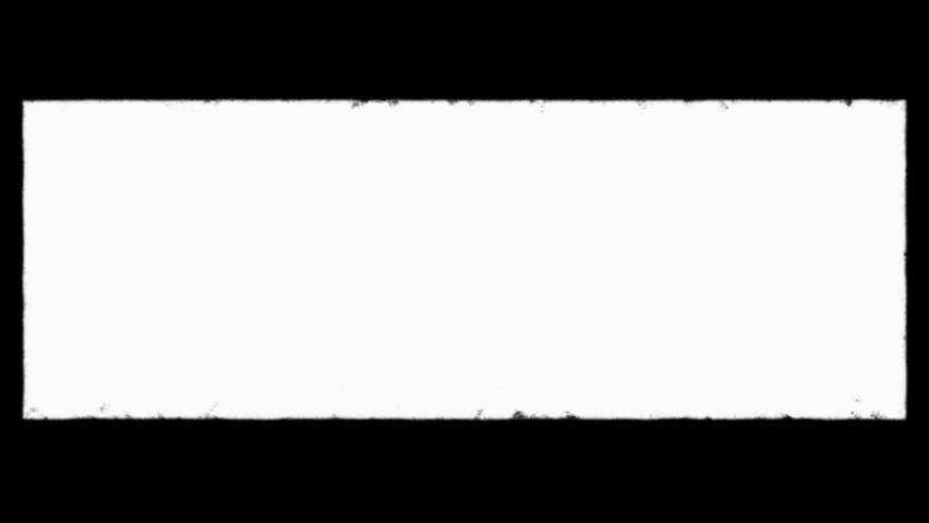 Cinematic letterbox film frame overlay, perfect for video editors and filmmakers. recreate the feel of the old film reels and new digital camera framings.