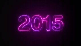 2015 neon line text animation. Glowing 2015 number text animation background. abstract year animation. 2015 text with screen effects of technological failures. Concept of counting years
 - Powered by Shutterstock - Get 15% off with code: PIKWIZARD15