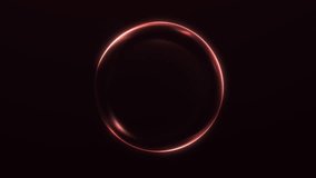 Glowing abstract orange energy sphere with smooth gradient light on dark background. Futuristic digital orb animation in 4K, seamless motion for modern design and creative projects. - Powered by Shutterstock - Get 15% off with code: PIKWIZARD15