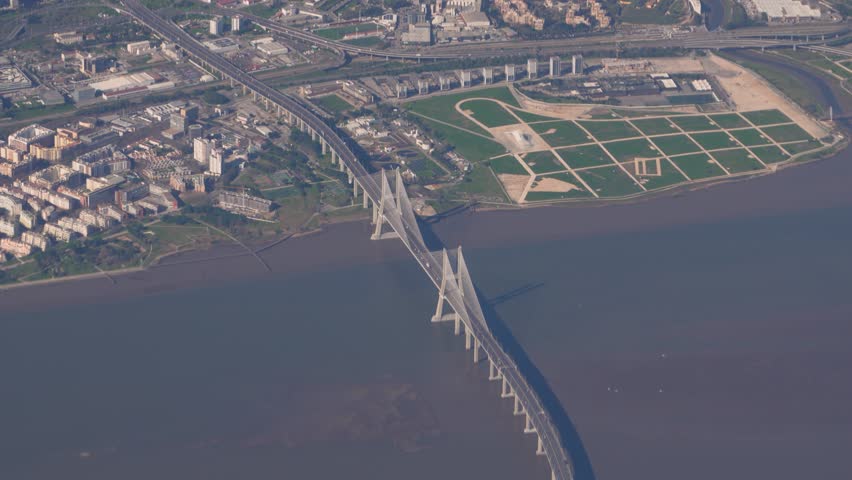 Discover Lisbons iconic views, featuring the Vasco da Gama Bridge