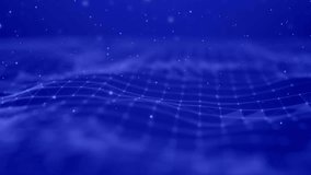 An abstract technology background showing interconnected nodes and data points in cyberspace. - Powered by Shutterstock - Get 15% off with code: PIKWIZARD15