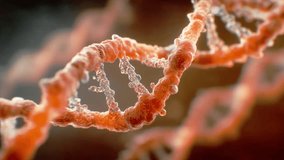 Dna strand is breaking down, showing genetic mutation - Powered by Shutterstock - Get 15% off with code: PIKWIZARD15