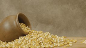 Close-up of white salted popcorn kernels on a black background, revealing their crisp texture and natural appeal. Ideal for snack visuals, movie night promotions, and culinary content. - Powered by Shutterstock - Get 15% off with code: PIKWIZARD15