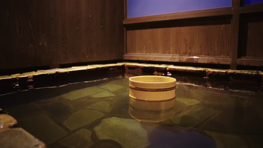 Onsen Bath, Traditional Japanese Style Geothermal Water in Private Bath