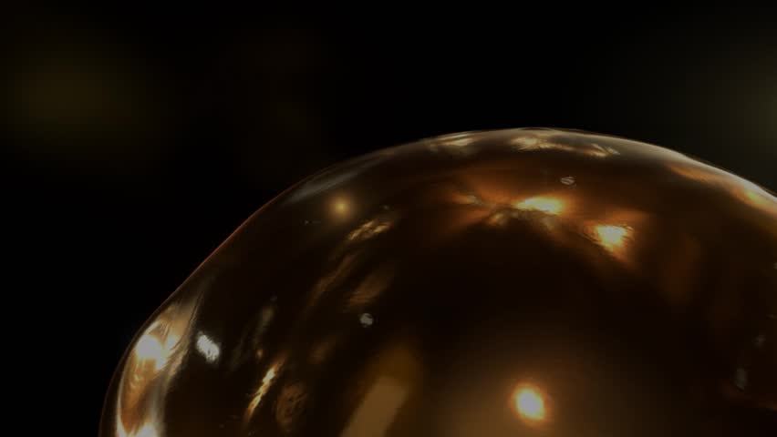 Shampoo or conditioner containing gold essential oil nourishes the hair roots, repairs the cuticle and damaged hair, and makes hair darker, smoother, and thicker. Daily care ad, 3D animation.