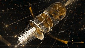 Futuristic Quantum Computer Processor Visualized with Glowing Circuits and Data Streams. Concept of Artificial Intelligence, Advanced Computing Future of Digital Technology. Modern. 3D Illustration - Powered by Shutterstock - Get 15% off with code: PIKWIZARD15