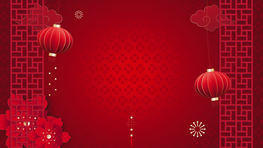 Chinese New Year Festival Background Design 3