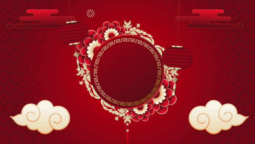 Chinese New Year Festival Background Design 7