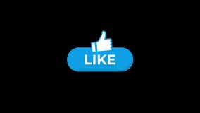 Chromatic Like Button Animation Video - Transparent - Powered by Shutterstock - Get 15% off with code: PIKWIZARD15